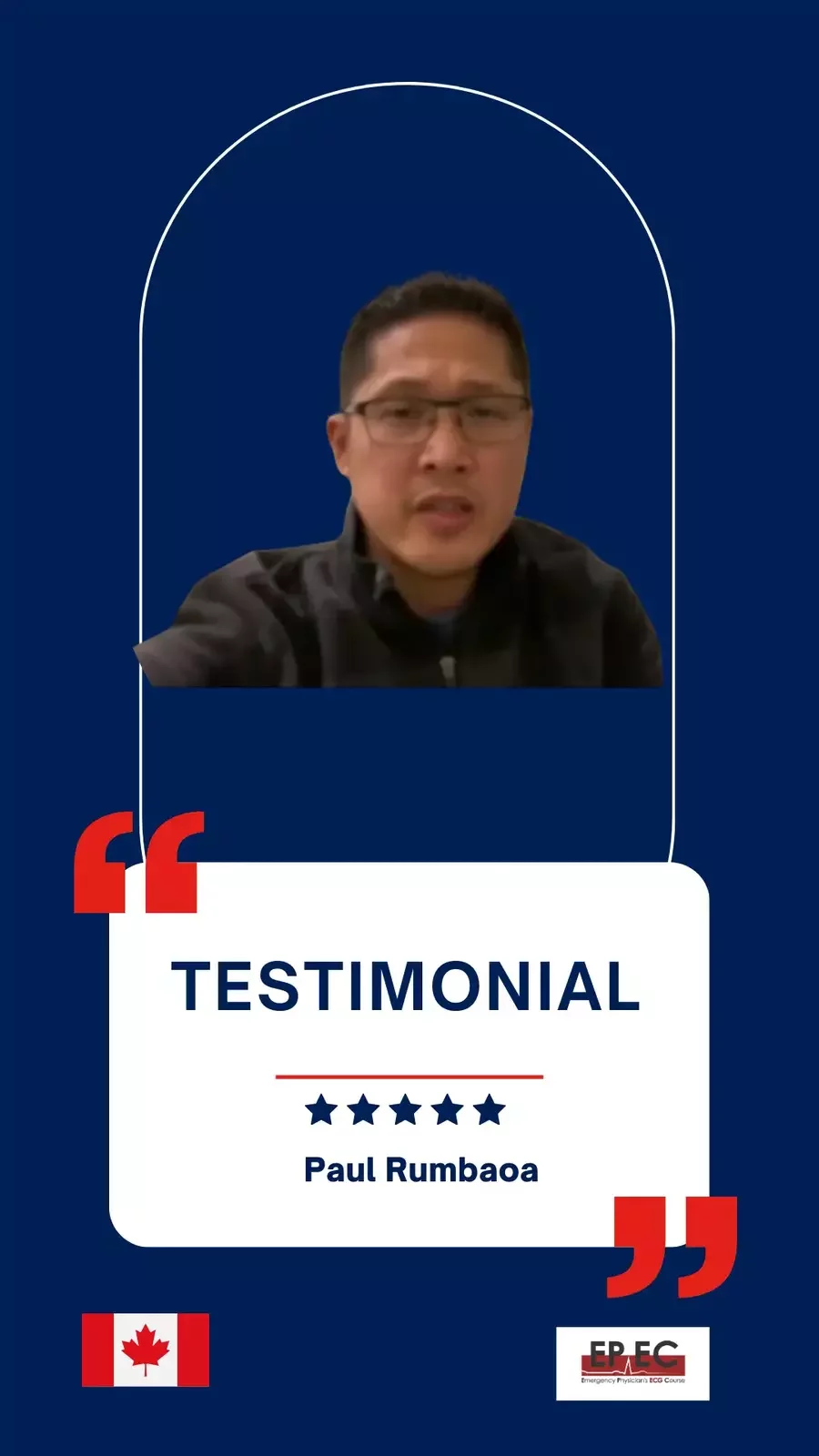 Testimonial - EPEC - Paul Rumbaoa